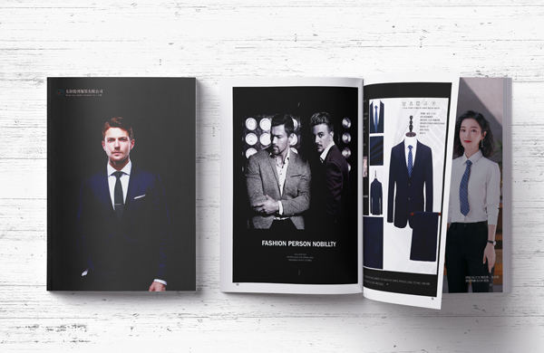 宁波职业装样本宣传册设